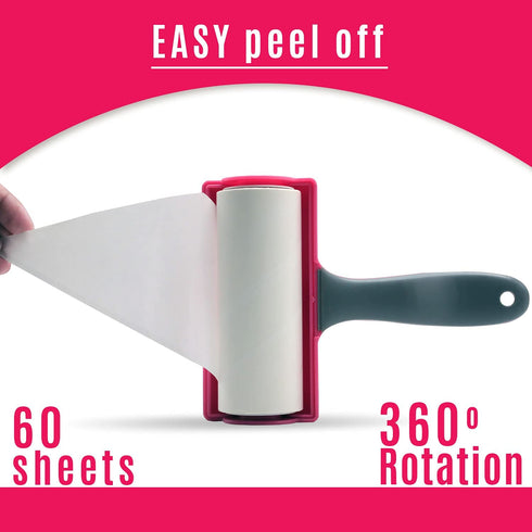 Lint Roller - 60 Sheets | WBM HOME